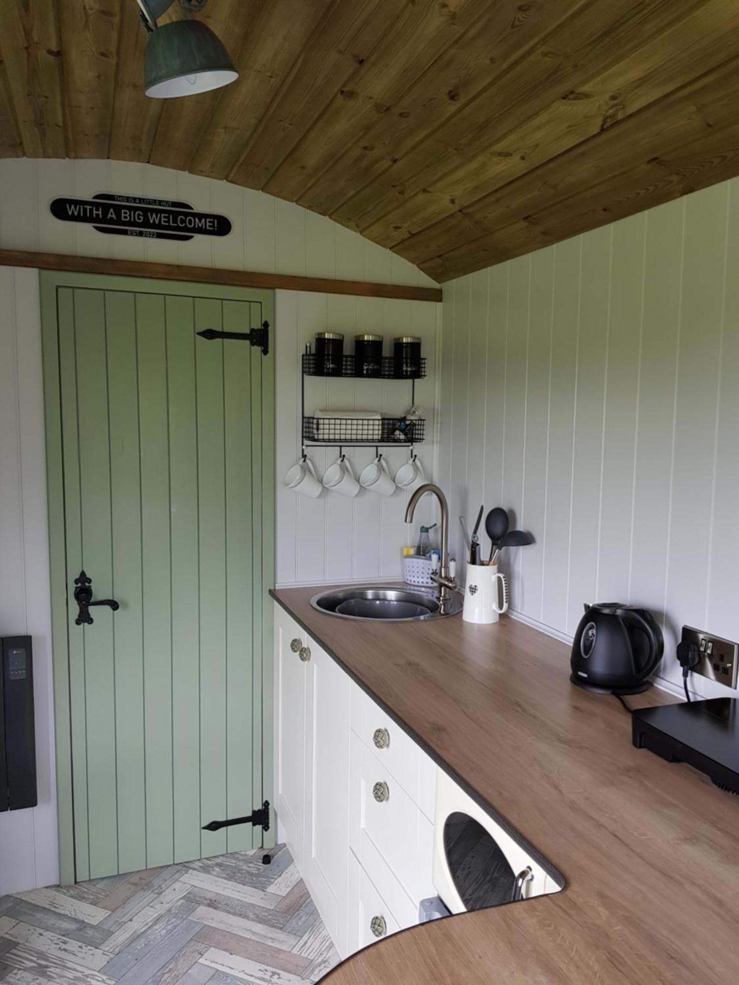 Braeside Shepherd'S Hut - Greenhead - Hadrian'S Wall - Northumberland Exterior foto