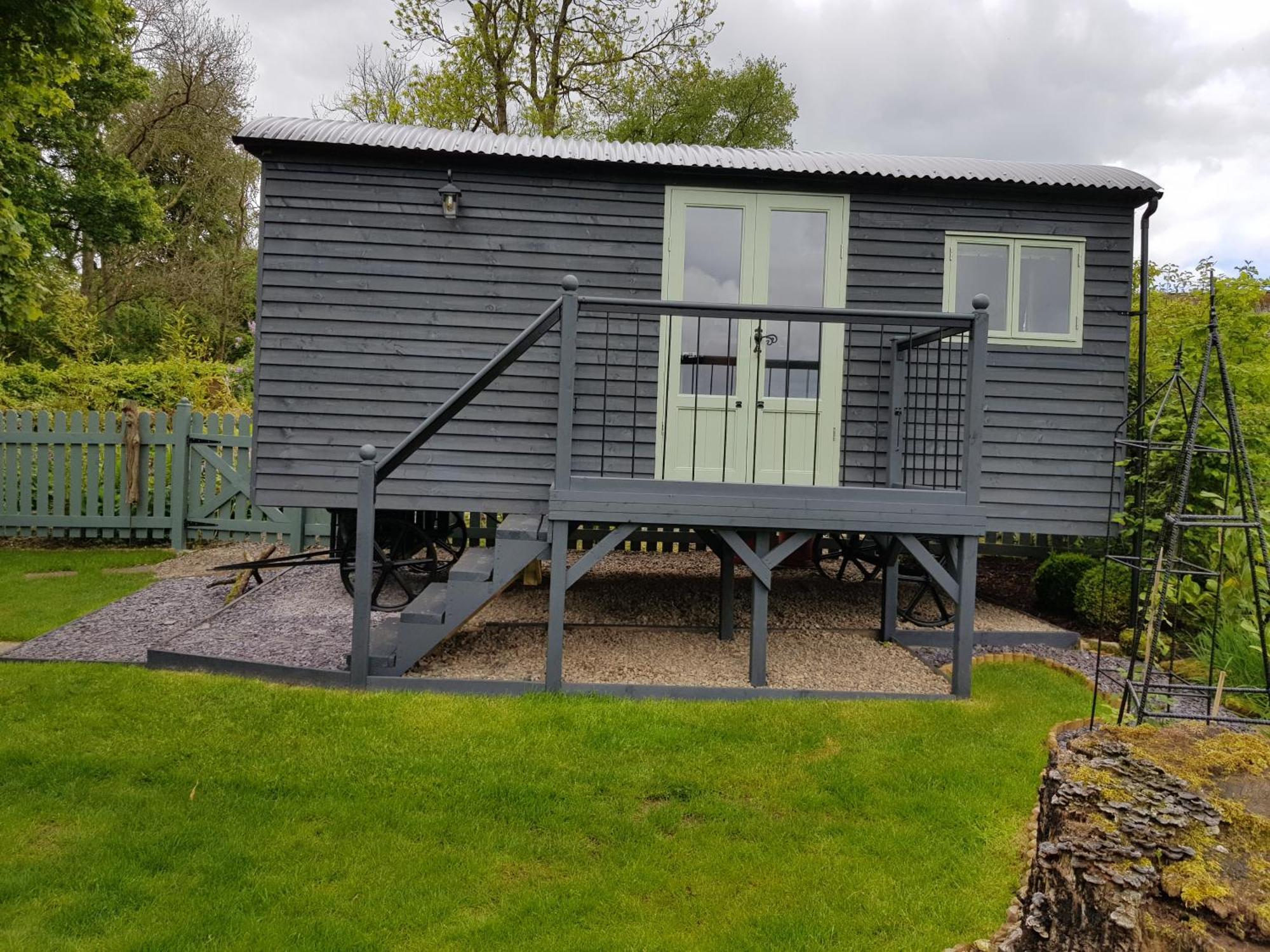 Braeside Shepherd'S Hut - Greenhead - Hadrian'S Wall - Northumberland Exterior foto